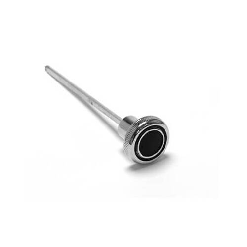 Scott Drake Classic Dash Knob, Replacement, Headlight Type, Steel, Chrome, For Ford, Each