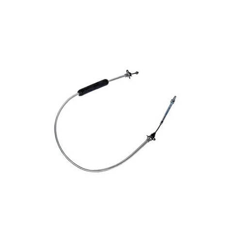Scott Drake Classic Parking Brake Cable, Steel Jacket, Front, For Ford, Each