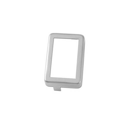 Scott Drake Classic Pedal Pad Trim Cover, Parking Brake Position, Stainless Steel, Polished, For Ford, For Mercury, Each
