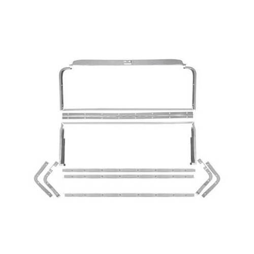 Scott Drake Classic Seat Trim Panel, 69-70 Fb Folddown Seat Molding, Each