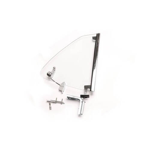 Scott Drake Classic Window, Rear Quarter Glass, Passenger Side, 69-70 For Ford Mustang, Fastback, Each
