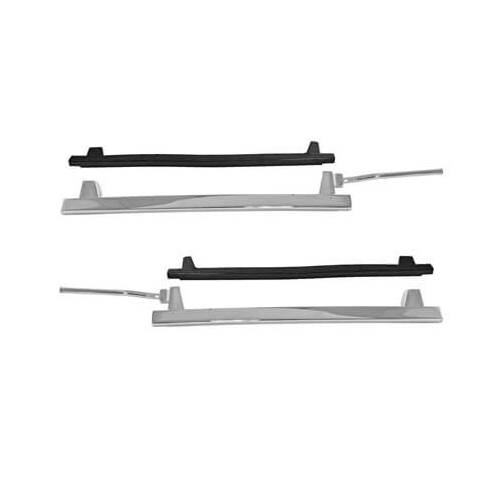 Scott Drake Classic Quarter Window Frame, 69-70 Fastback Quarter Glass Frame, Each