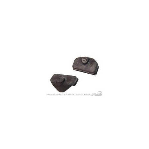 Scott Drake Classic Quarter Panel Glass Weatherstrip, 69-70 Fastback Lower Pivot Rod Cover, Each
