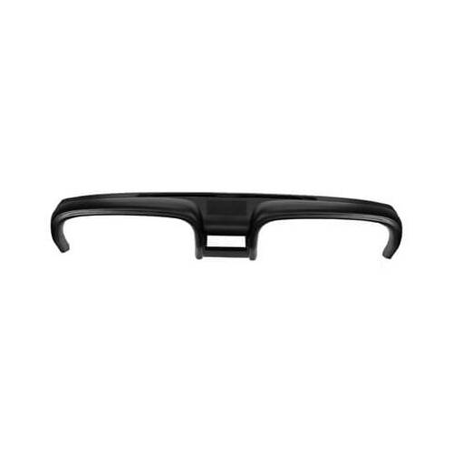 Scott Drake Classic Dash Pad, Vinyl, Original For Ford Tooling, Black, w/ Air Conditioning, 1969-1970 For Ford Mustang, Each
