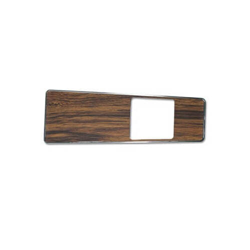 Scott Drake Classic Console Panel, 69 Console Insert, Light Teak, Each