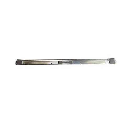 Scott Drake Classic Sill Plate, Screw-on, Aluminum, Polished, For Ford, Each