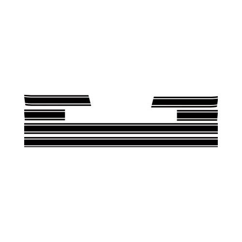 Scott Drake Classic 69 G.T. BLACK STRIPE KIT