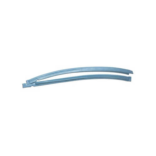 Scott Drake Classic Windlace Trim, Quarter Panel, Rubber, Light Blue, 69-70 For Ford Mustang, Each