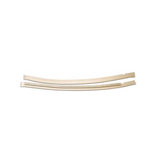 Scott Drake Classic Windlace Trim, Quarter Panel, Rubber, White, 69-70 For Ford Mustang, Each