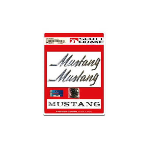 Scott Drake Classic Emblem, 69-72 Emblem, Pin On, Mustang, Kit