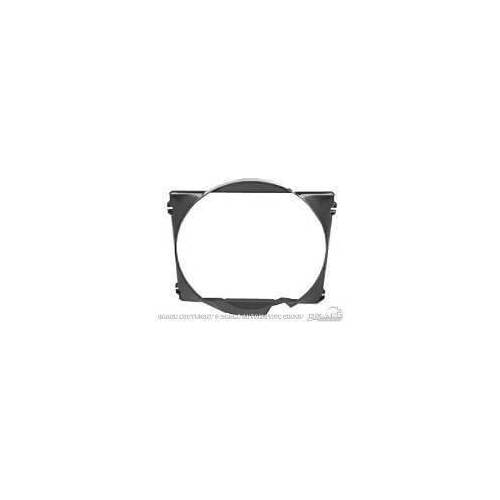 Scott Drake Classic Fan Shroud, Single, Bolt-on, Plastic, Black, 20 in. Width, For Ford, For Mercury, Each