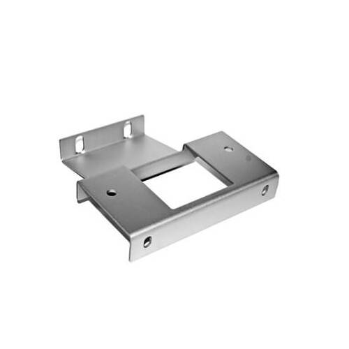 Scott Drake Classic Radiator Mounting Bracket, Aluminum, Clear Anodized, For Ford, Each