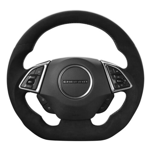 Drake Muscle Cars Steering Wheels, Camaro Alcantara