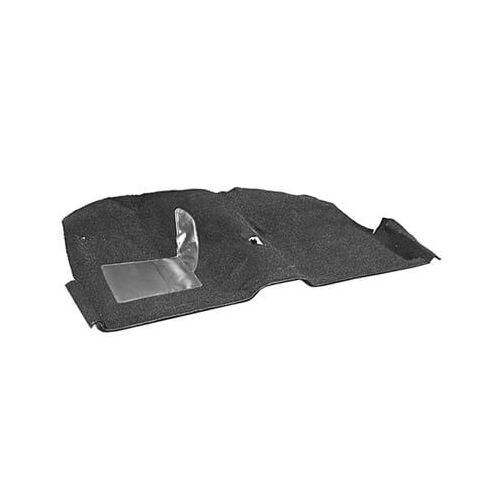 Scott Drake Classic Carpet, Complete, Loop, 1965-1968 For Ford Mustang Coupe, Black, Set