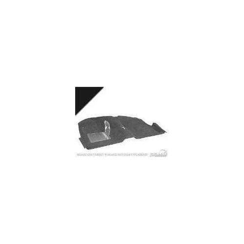 Scott Drake Classic Carpet, Complete, Loop, 1965-1968 For Ford Mustang Fastback, Black, Set
