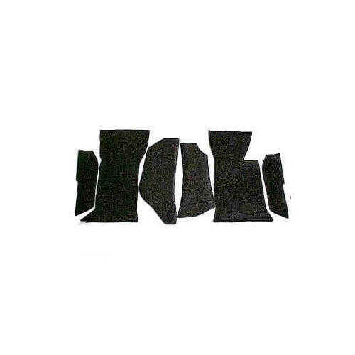 Scott Drake Classic Floor Carpet Insulator, 63-67 Corvette Front Underlayment, Each