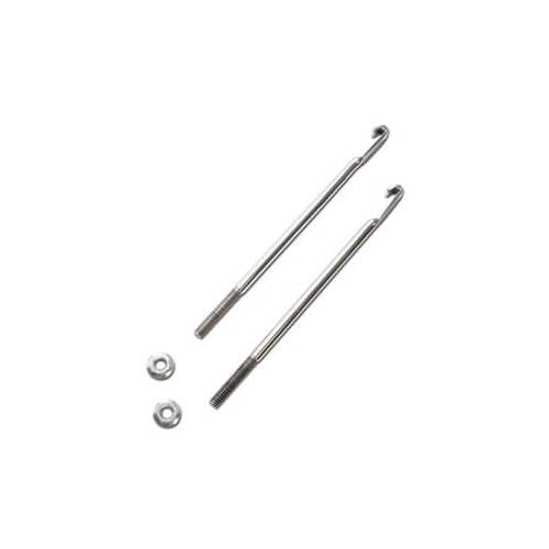 Scott Drake Classic J-Bolts, Battery Hold Down, Stainless Steel, For Ford, Kit