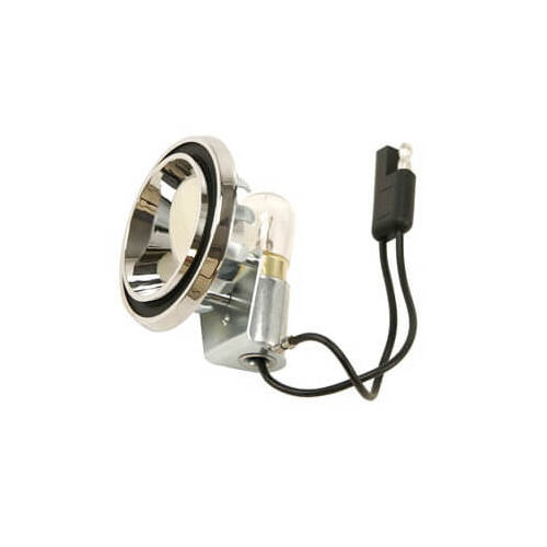 Scott Drake Classic Quarter Panel Light, Interior, Round, For Ford, Each