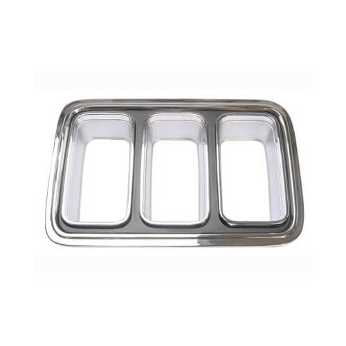 Scott Drake Classic Tail Light Bezel, Tail Lamp Bezel, Driver Side, Chrome, 1970 For Ford Mustang Boss, Each