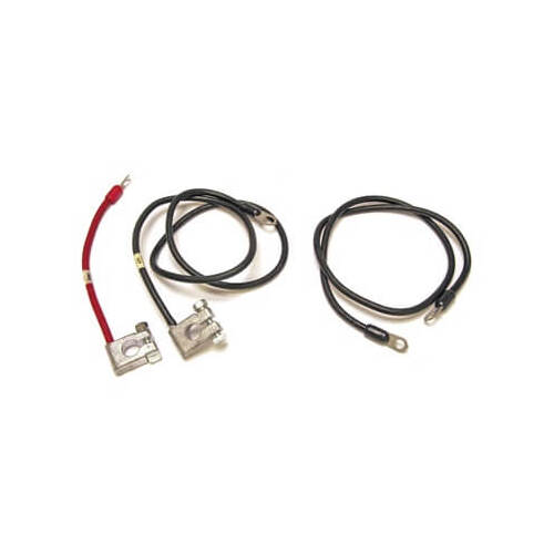 Scott Drake Classic Battery Cable, Concourse, 1970-1970 For Ford Mustang, 6 Cyl., Set
