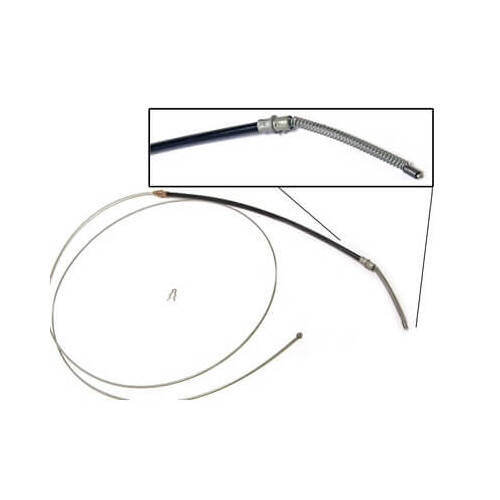 Scott Drake Classic Parking Brake Cable, 1970-73 Mustang Rear Emergency Brake Cable, Right Hand, 8 Cyl., Each