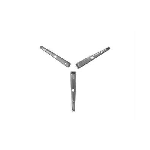 Scott Drake Classic Steering Wheel Trim, 1970-73 Rim Blow Steering Wheel, Ford XA XB GS GT Falcon , Aluminum Inserts, Each