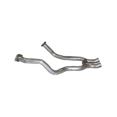 Scott Drake Classic Exhaust Manifold Down Pipe, 1970 Mustang, 351C-4V Exhaust H Pipe 2.25 in. - Will Not Fit 2V, Each