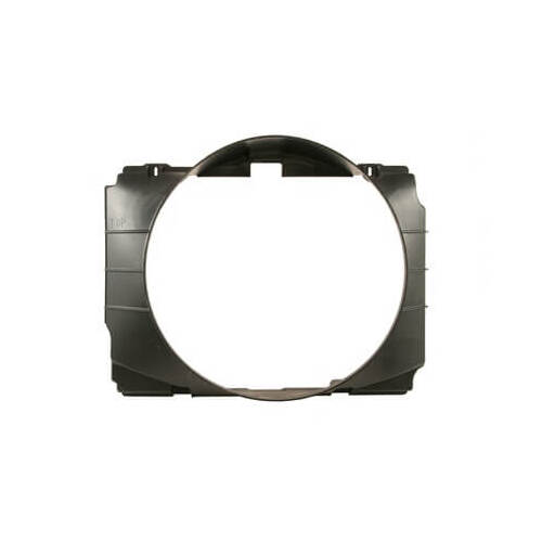 Scott Drake Classic Fan Shroud, Single, Bolt-on, Plastic, Black, 24 in. Width, For Ford, For Mercury, Each