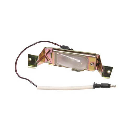 Scott Drake Classic License Plate Light, Rear Bumper License Lamp, 1971-1973 For Ford Mustang, Each