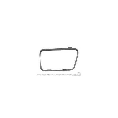 Scott Drake Classic Pedal Pad Trim Cover, Brake Pedal Position, Stainless Steel, Polished, For Ford, Each
