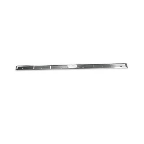 Scott Drake Classic Sill Plate, Screw-on, Aluminum, Polished, For Ford, Each