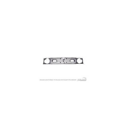 Scott Drake Classic Grille, ABS Plastic, Black, For Ford, Each
