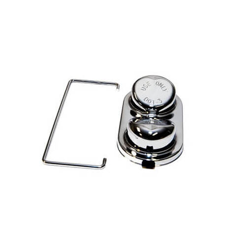 Scott Drake Classic Brake Master Cylinder Cap, Single Bail Style, Steel, Cadmium Plated, For Ford, Each
