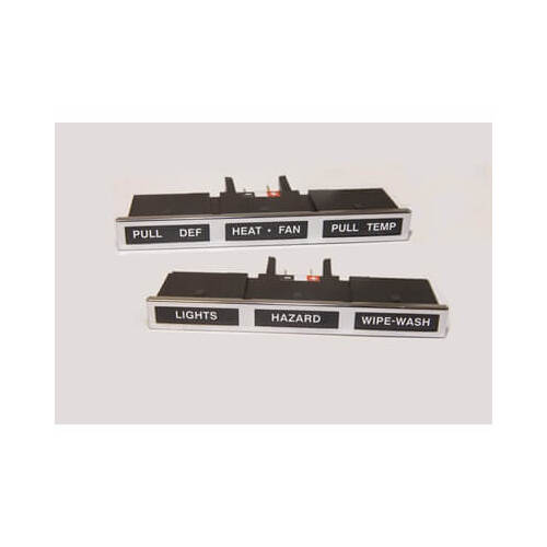 Scott Drake Classic Dash Indicator Light, 73 Bronco Dash Control Lights, Set