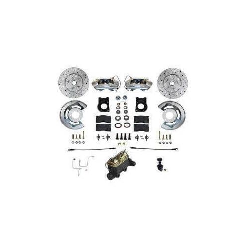 Scott Drake Classic Brake Conversion, 1964-66 Manual Front Disc Brake Conversion, Kit