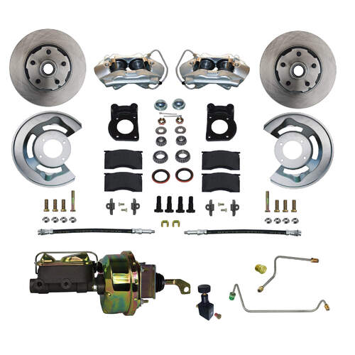 Scott Drake Classic 64-6 V8 Pwr Disc Conv Kit- Man