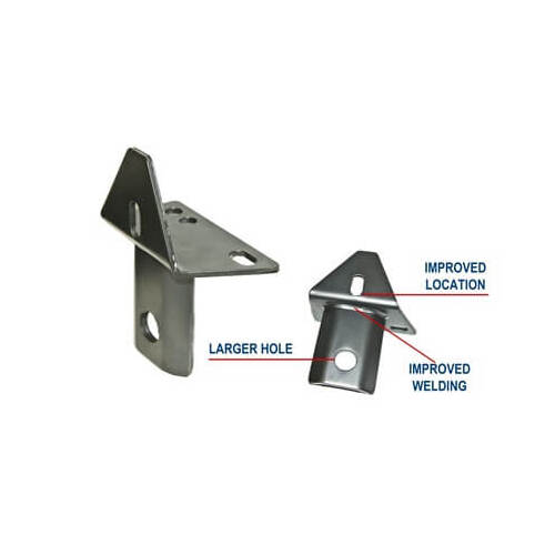 Scott Drake Classic Power Steering Drop Bracket, Lower Style, Steel, Natural, For Ford, Each