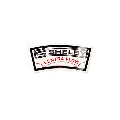 Scott Drake Classic Decal, Engine, Air Cleaner, Shelby Ventra-Flow, Each