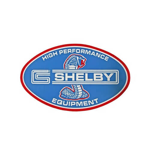 Scott Drake Classic Decal, Exterior, 10 in. Shelby Hi-Performance Equipment, Each