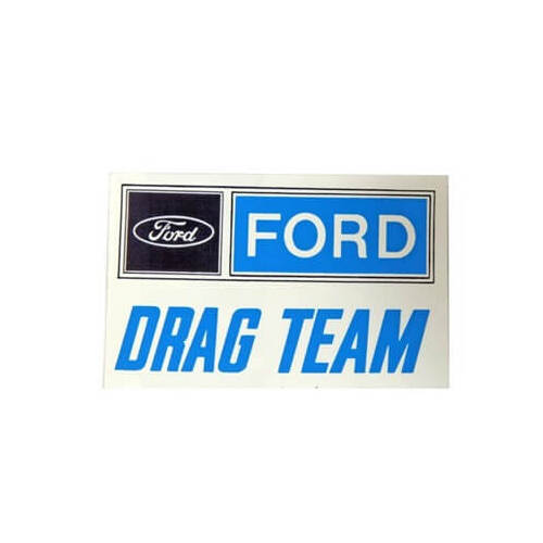 Scott Drake Classic Decal, Exterior, 5 in. For Ford Drag Team, Each