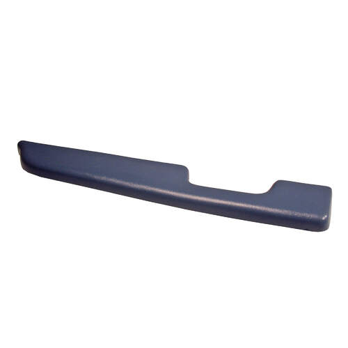Drake Muscle Cars Armrest Pad, Vinyl, Front, 87-93 For Ford Mustang, Driver Side, Blue, Each