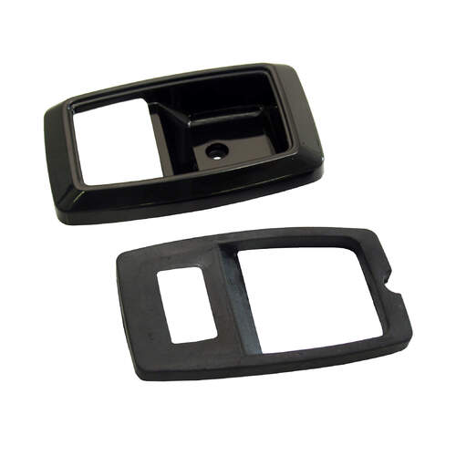 Drake Muscle Cars Interior Door Handle Bezel, 1979-1993 Ford Mustang, Each