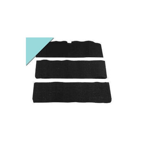 Scott Drake Classic Floor Carpet, Aqua, 1966-1968 For Ford Mustang, Each