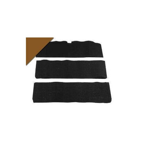 Scott Drake Classic Floor Carpet, Nylon Loop, Saddle, 1965-1968 For Ford Mustang, Each