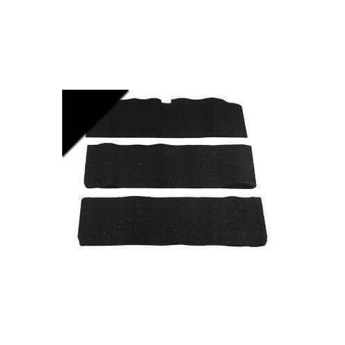 Scott Drake Classic Floor Carpet, Nylon Loop, Black, 1969-1970 For Ford Mustang, Each