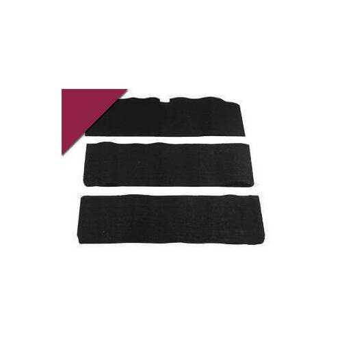 Scott Drake Classic Floor Carpet, Nylon Loop, Maroon, 1969-1969 For Ford Mustang, Each