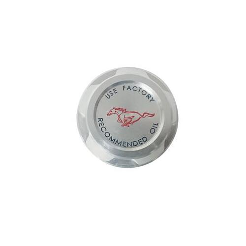 Drake Muscle Cars Drake Muscle Car Billet Oil Cap Cover. Fits all 2015-2016 Mustangs with 5.0L / 3.7L Engines. Will Not fit 2.3L, Each