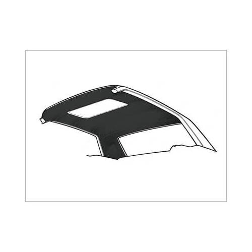 Scott Drake Classic Headliner, Interior, Replacement, Black, 67-68 For Ford Cougar, Each