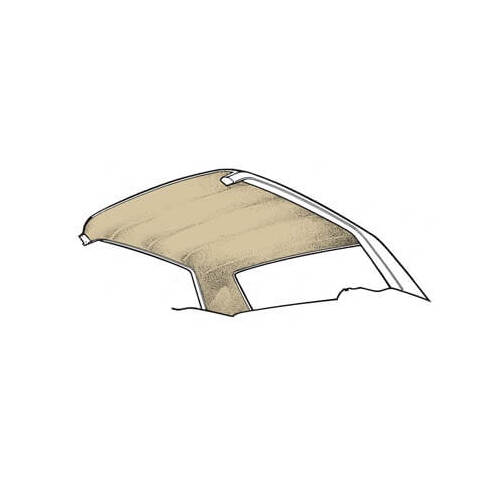 Scott Drake Classic Headliner, Interior, Replacement, Parchment, 65-70 For Ford Mustang, Coupe, Each