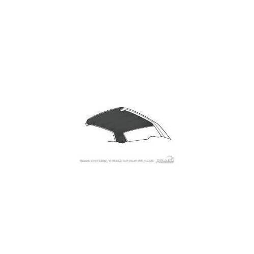 Scott Drake Classic Headliner, Interior, Replacement, Black, 74-78 For Ford Mustang, T-Top, Each